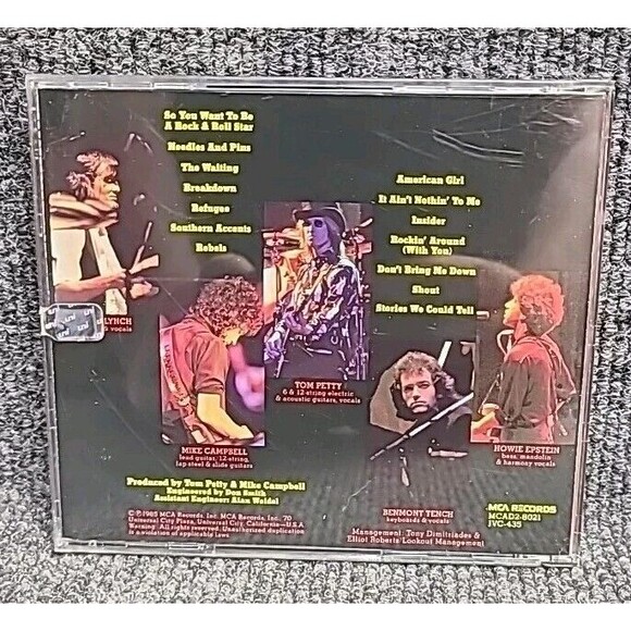 VTG Tom Petty and the Heartbreakers : Pack Up The Plantation Live CD MCA Records - Picture 2 of 4